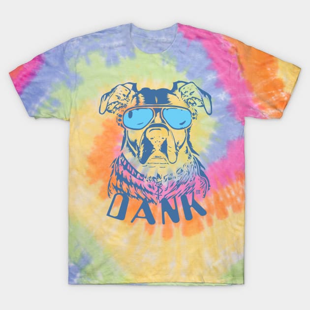 Dank Dog T-Shirt by LumpyLintbunny